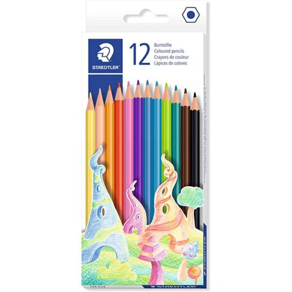 CRAYON DE COULEUR 12 STAEDTLER