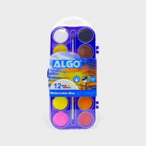 SET DE 12 PASTILLES D'AQUARELLE ALGO