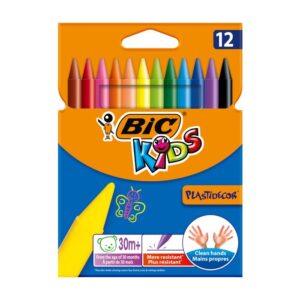 CRAYON COULEUR PASTEL 12 BIC